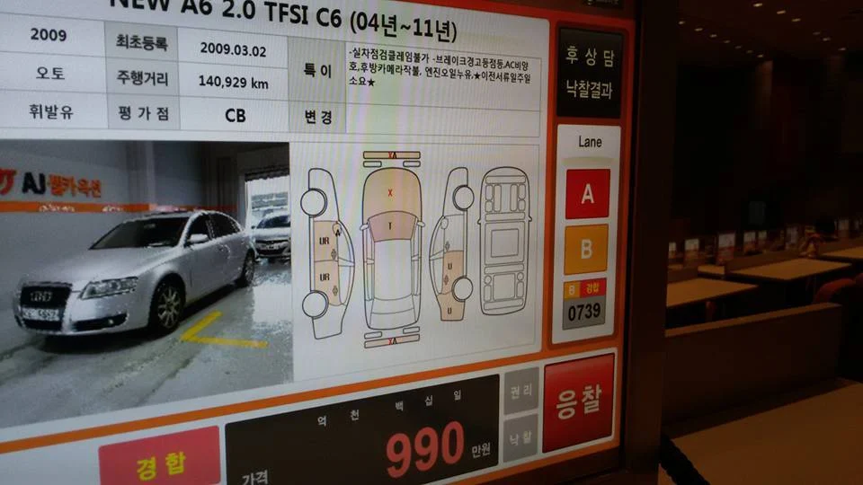 Korean Used Cars Auction