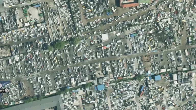 Songdo used car export complex