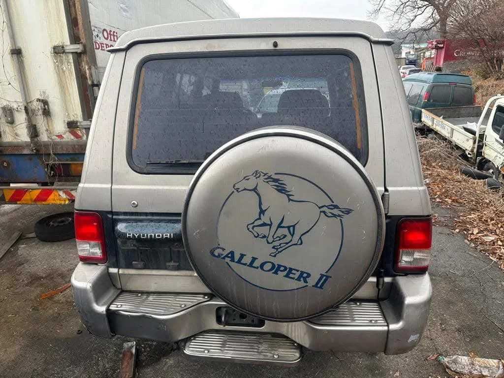Export Korean used cars to USA
Hyundai Galloper
