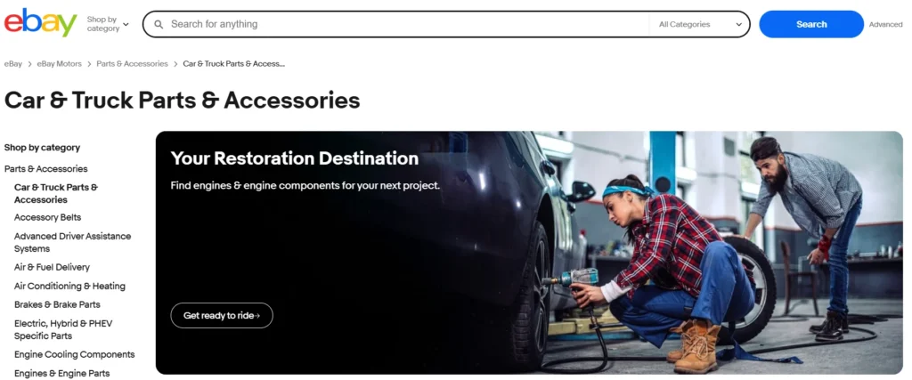 Korean auto parts ebay motors