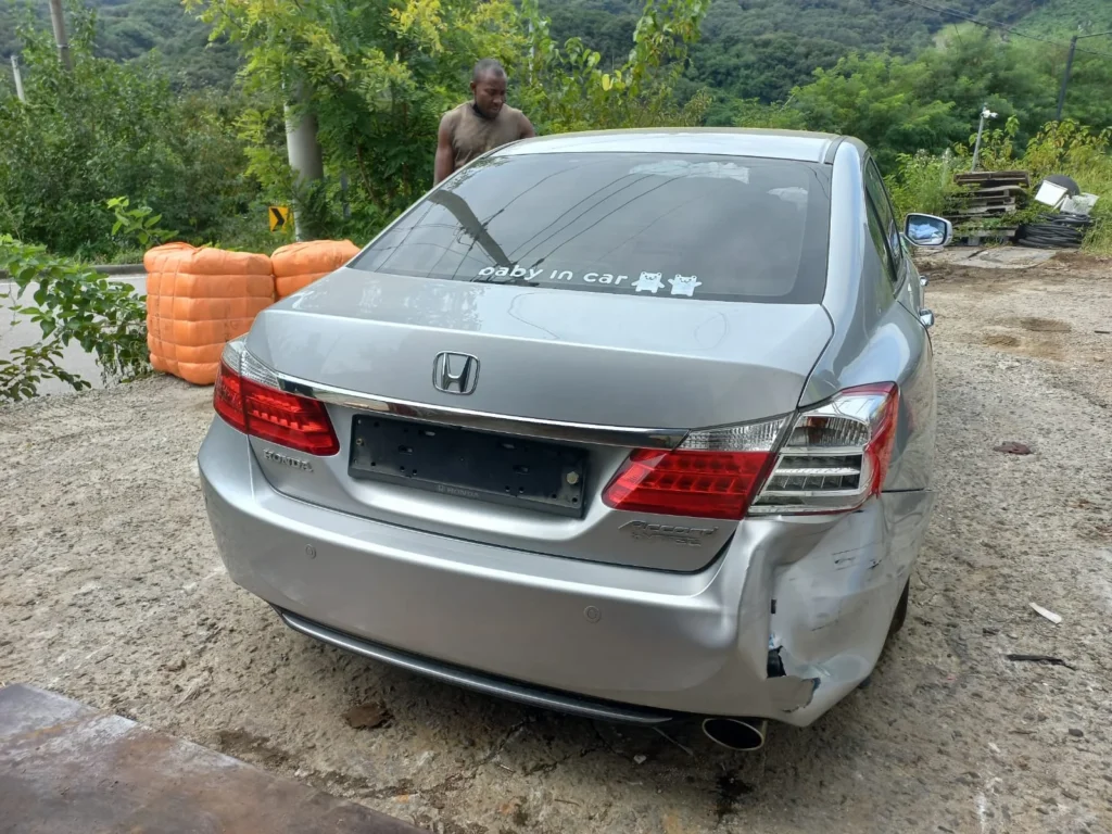 salvaged honda accord 2.4