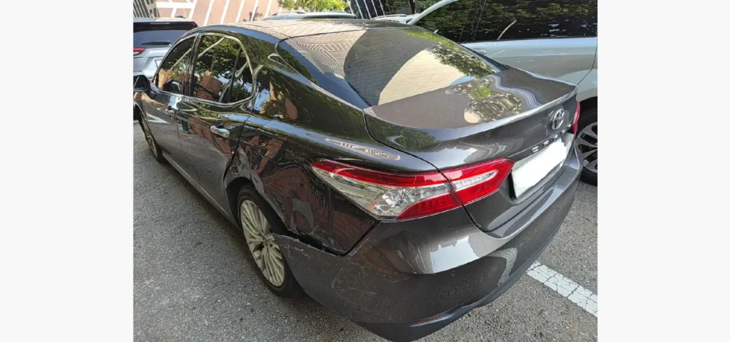 Salvage Toyota Camry from Korea