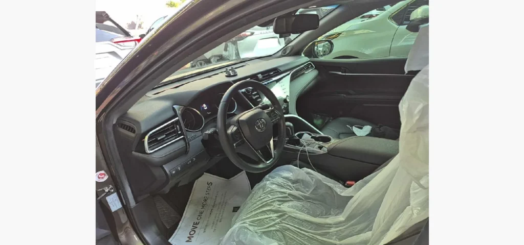 Salvage Toyota Camry from Korea
