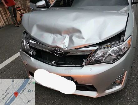 Salvage Toyota Camry from Korea