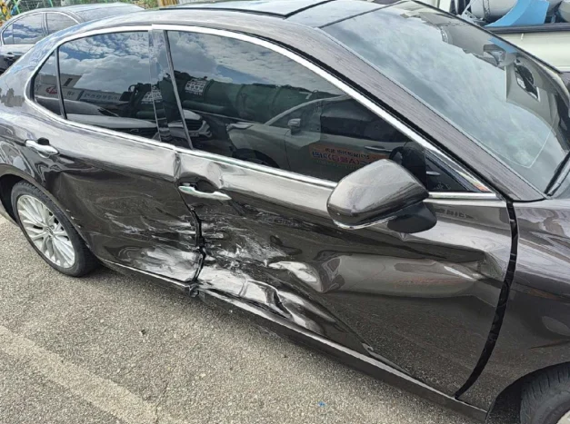 Salvage Toyota Camry from Korea